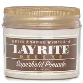 LayriteSuperhold Pomade (High Hold, Medium Shine, Water Soluble) 120g/4.25oz
