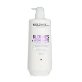 GoldwellDual Senses Blondes & Highlights Anti-Yellow Shampoo (Luminosity For Blonde Hair) 1000ml/33.8oz