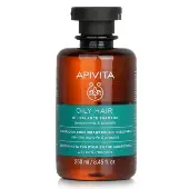 ApivitaOil Balance Shampoo with Peppermint & Propolis (For Oily Hair) 250ml/8.45oz
