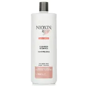 NioxinDerma Purifying System 3 Cleanser Shampoo (Colored Hair, Light Thinning, Color Safe) 1000ml/33.8oz