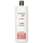 NioxinDerma Purifying System 4 Cleanser Shampoo (Colored Hair, Progressed Thinning, Color Safe) 1000ml/33.8oz