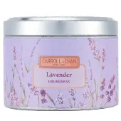 Carroll & Chan100% Beeswax Tin Candle - Lavender (8x6) cm