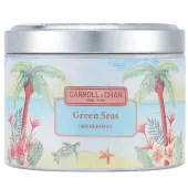 Carroll & Chan100% Beeswax Tin Candle - Green Seas (8x6) cm