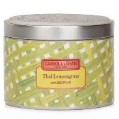 Carroll & Chan100% Beeswax Tin Candle - Thai Lemongrass (8x6) cm