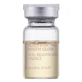 Natural Beauty(USE WITH MACHINE) Rejuvenating Youth Glow Vital Brightening Essence (Exp Date: 01/2026) 10x 5ml/0.17oz
