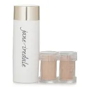 Jane IredalePowder Me Refillable Brush (1x Brush, 2x Refills) - Nude 2x2.5g/0.09oz