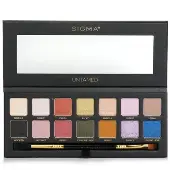 Sigma BeautyUntamed Eyeshadow Palette With Dual Ended Brush (14x Eyeshadow + 1x Dual Ended Brush) 19.32g/0.68oz