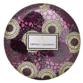 Voluspa3 Wick Decorative Tin Candle - Santiago Huckleberry 340g/12oz