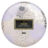 Voluspa3 Wick Decorative Tin Candle - Santal Vanille 340g/12oz