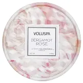 Voluspa2 Wick Tin Candle - Bergamot Rose 170g/6oz