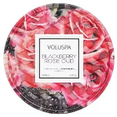 Voluspa2 Wick Tin Candle - Blackberry Rose Oud 170g/6oz