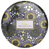 Voluspa3 Wick Decorative Tin Candle - Apple Blue Clover 340g/12oz