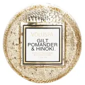 VoluspaMacaron Candle - Gilt Pomander & Hinoki 51g/1.8oz
