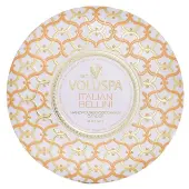 Voluspa3 Wick Decorative Tin Candle - Italian Bellini 340g/12oz