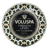 VoluspaMini Tin Candle - French Linen 113g/4oz
