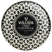 Voluspa3 Wick Decorative Tin Candle - Crisp Champagne 340g/12oz
