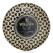 Voluspa3 Wick Decorative Tin Candle - Suede Noir 340g/12oz