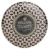 Voluspa3 Wick Decorative Tin Candle - Pink Citron Grapefruit 340g/12oz