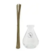 L'OccitaneHome Perfume Diffuser - Droplet Shape (Glass Bottle & Reeds) 1pc