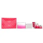 Estee LauderNutritious Super-Pomegranate Reveal A Rosy Radiance Set: Moisture Creme+ Milky Lotion Light+ Lotion+ Cleansing Foam ... 4pcs+2bags