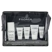 Filorga100% Hydration Routine Set: Oxygen Peel 50ml+Meso Mask 7ml + Hydra-Hyal 7ml + Hydra-Filler 15ml+ Oxygen Glow Eyes 4ml + Bag 5pcs+1bag