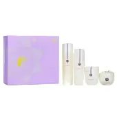 TatchaRitual For Firm Skin Set: Camellia Cleansing Oil 150ml + Essence 150ml + Silk Cream 50ml + Rice Polish 60g 4pcs