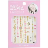 April KoreaPrincess Jewel Body Sticker - # JT002K 1pc