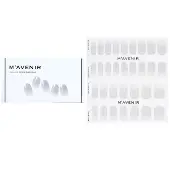 MavenirNail Sticker (Grey) - # Fiesta Silver Nail 32pcs