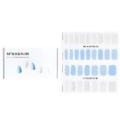 MavenirNail Sticker (Blue) - # Aurora Babyblue Nail 32pcs