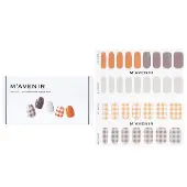 MavenirNail Sticker (Patterned) - # Autumn Picnic Check Nail 32pcs