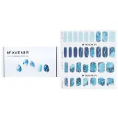 MavenirNail Sticker (Blue) - # Deep Water Wave Nail 32pcs