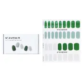 MavenirNail Sticker (Green) - # Brillante Deep Green Nail 32pcs