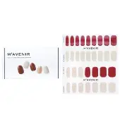 MavenirNail Sticker (Red) - # Brillante Burgundy Nail 32pcs