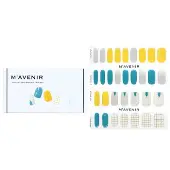 MavenirNail Sticker (Assorted Colour) - # Grid And Dot Tree Nail 32pcs