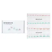 MavenirNail Sticker (Patterned) - # Sporty French Nail 32pcs