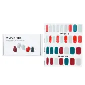 MavenirNail Sticker (Assorted Colour) - # X-Mas In Botanic Garden Nail 32pcs