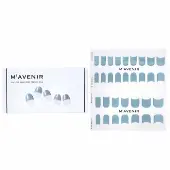 MavenirNail Sticker (Blue) - # Gray Deep French Nail 32pcs