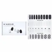 MavenirNail Sticker (White) - # Black Shepherd Check Nail 32pcs