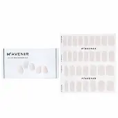 MavenirNail Sticker (White) - # Snow Blooming Nail 32pcs