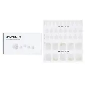 MavenirNail Sticker (White) - # Gold Starlight Pedi 36pcs