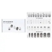 MavenirNail Sticker (Patterned) - # Tiger Punch Nail 32pcs