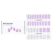 MavenirNail Sticker (Purple) - # Amethyst Shell Nail 32pcs