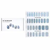 MavenirNail Sticker (Blue) - # Daily Knit Nail 32pcs
