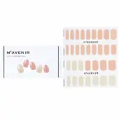 MavenirNail Sticker (Pink) - # Gold Beach Nail 32pcs