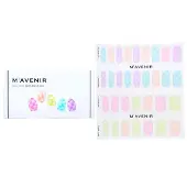 MavenirNail Sticker (Assorted Colour) - # Neon Racer Nail 32pcs