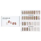 MavenirNail Sticker (Brown) - # Brown Milk Tea Nail 32pcs