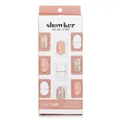 CololabShowker Gel Nail Strip # CSA201 Gold Line Beige 1pcs