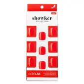 CololabShowker Gel Nail Strip # CPF504 Real Red 1pcs
