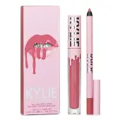 Kylie By Kylie JennerMatte Lip Kit: Matte Liquid Lipstick 3ml + Lip Liner 1.1g - # 302 Snow Way Bae 2pcs