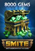 8000 SMITE Gems